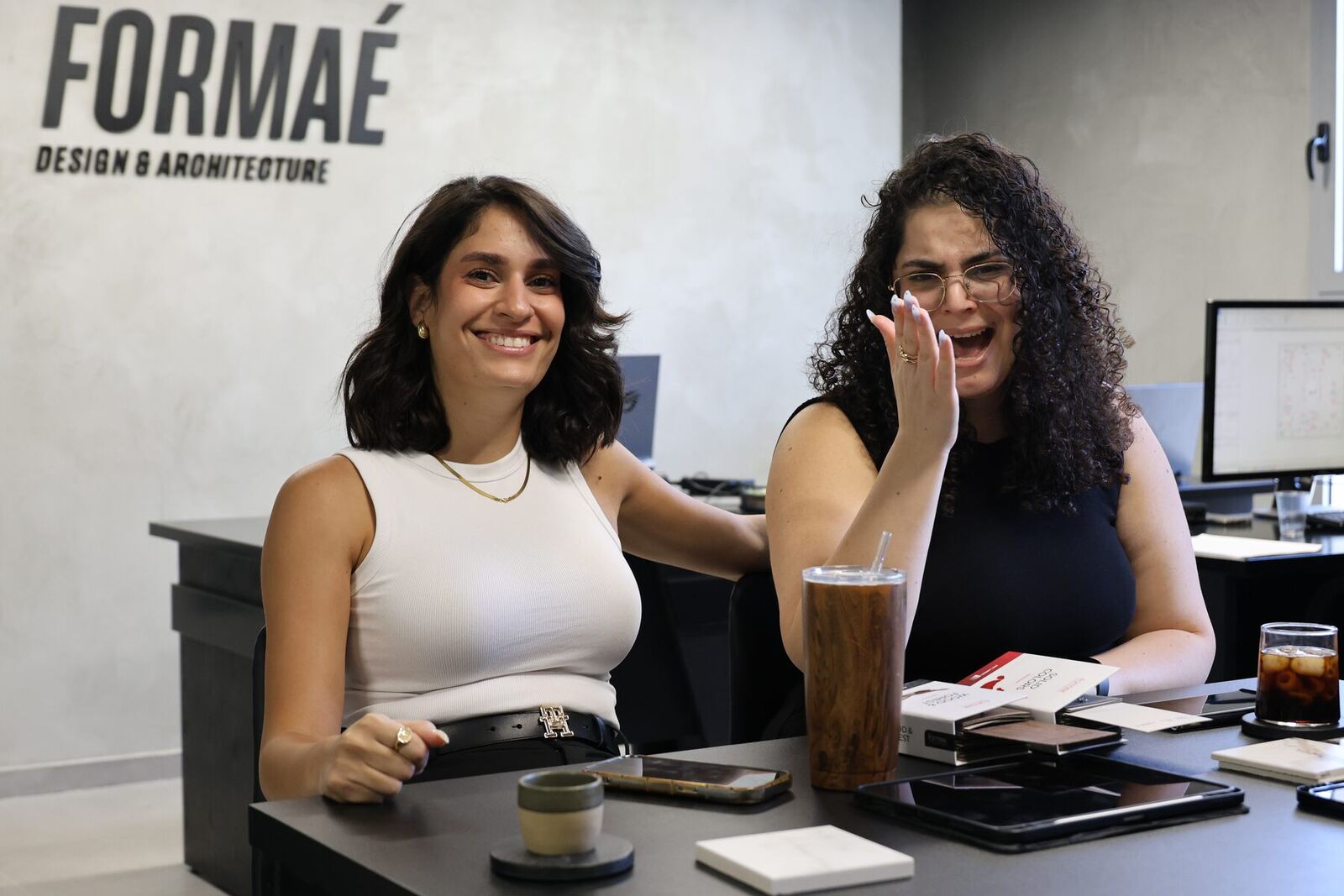 The FORMAÉ team at work in the studio